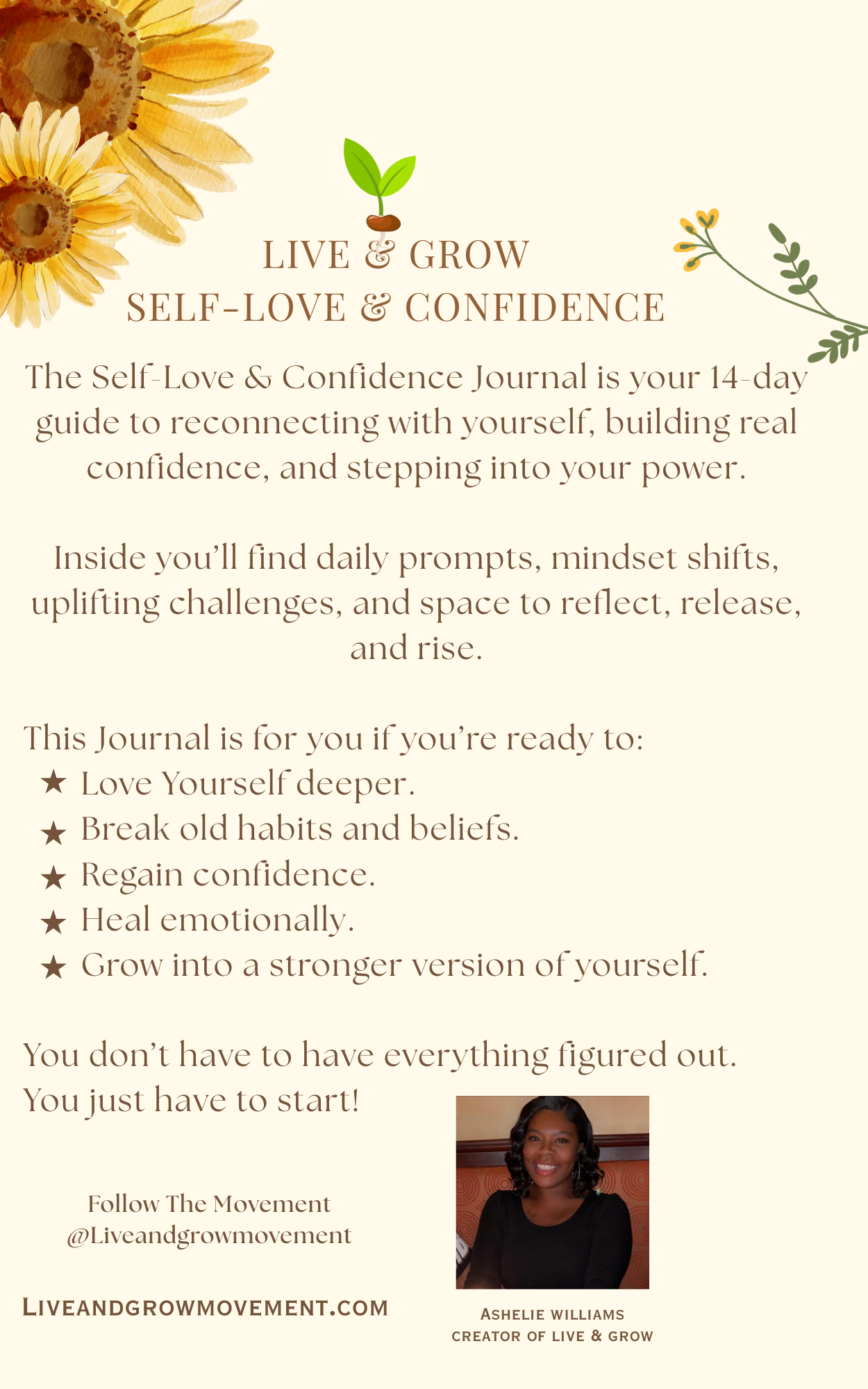 14 Day Self-Love & Confidence Journal