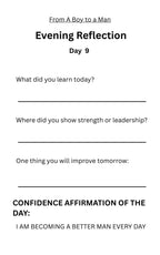 From A Boy to a Man Journal