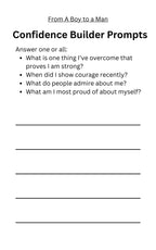 From A Boy to a Man Journal